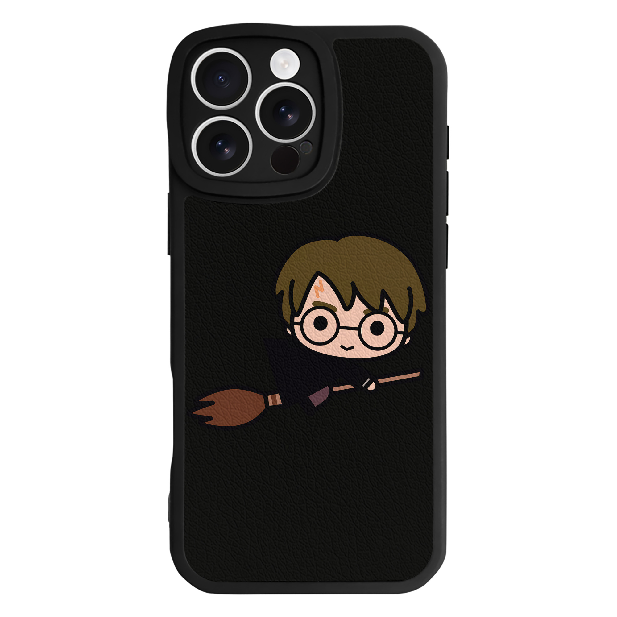 （画像用） Harry Potter ハリー・ポッターシリーズ 【iPhone 16シリーズ対応】シリコンスマホケース（レザー調） 材質：シリコン